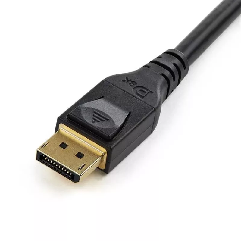 StarTech.com cable DisplayPort 1.4 certificado por VESA de 13ft (4 m), 8K 60Hz HBR3 HDR, cable de monitor DisplayPort a DisplayPort UHD, cable de vídeo DP 1.4 Ultra HD 4K 120Hz M/M conector DP