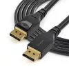 StarTech.com cable DisplayPort 1.4 certificado por VESA de 13ft (4 m), 8K 60Hz HBR3 HDR, cable de monitor DisplayPort a DisplayPort UHD, cable de vídeo DP 1.4 Ultra HD 4K 120Hz M/M conector DP