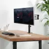 StarTech.com soporte de mesa para doble monitor - brazo de monitor con abrazadera de mesa compatible con VESA para pantallas de hasta 32 pulgadas - brazo de monitor articulado ergonómico - ajustable en altura/inclinación/giro/rotación