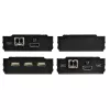 StarTech.com extensor KVM HDMI 4K sobre fibra - conmutador/extensor KVM remoto de vídeo HDMI y USB - hasta 984ft/300m (multimodo) - 2 módulos SFP+ 10G MMF - kit de extensión KVM (TX/RX)