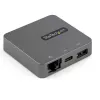 StarTech.com adaptador multipuerto USB-C - mini dock USB 3.1 Gen 2 Type-C - USB-C a vídeo HDMI 4K o VGA 1080p - USB-A USB-C 10 Gbit/s, GbE - dock portátil de viaje para portátil - compatible con Thunderbolt 3