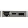 StarTech.com adaptador multipuerto USB-C - mini dock USB 3.1 Gen 2 Type-C - USB-C a vídeo HDMI 4K o VGA 1080p - USB-A USB-C 10 Gbit/s, GbE - dock portátil de viaje para portátil - compatible con Thunderbolt 3