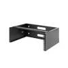 StarTech.com rack de red de pared 4U - 14 pulgadas de profundidad (perfil plano) - soporte para panel de parcheo de 19 pulgadas para servidores planos y equipos de IT, conmutadores de red - capacidad de carga 20 kg, negro