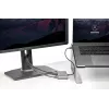 StarTech.com mini dock Thunderbolt para doble monitor, HDMI 4K 60Hz, hub sin controladores para Windows y Mac, Gigabit Ethernet, 1 x USB 5Gbps y 1x USB 2.0, cable de 28 cm