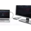StarTech.com mini dock Thunderbolt para doble monitor, HDMI 4K 60Hz, hub sin controladores para Windows y Mac, Gigabit Ethernet, 1 x USB 5Gbps y 1x USB 2.0, cable de 28 cm