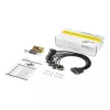 StarTech.com tarjeta adaptadora serie RS232 PCI Express de 8 puertos, tarjeta serie RS232 PCIe, UART 16C1050, controladora/tarjeta de expansión serie multipuerto DB9, protección ESD 15kV, solo Windows - TAA