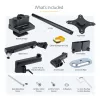 StarTech.com soporte de escritorio brazo de monitor con 2x conexiones USB 3.0, soporte de monitor individual totalmente articulado, hasta 34 pulgadas (17,6 lb/8 kg) pantalla VESA, montaje con abrazadera/ojal, resorte mecánico