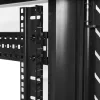 StarTech.com armario rack de servidor 32U de 4 postes, armario rack de datos de 19 pulgadas con cerradura para equipos de informática/AV/IT, rack de red de oficina/hogar con ruedas y guías de montaje ajustables