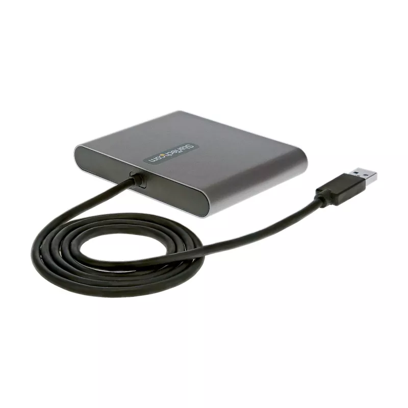 StarTech.com adaptador USB 3.0 a cuádruple HDMI, convertidor de monitor USB a 4x HDMI para Windows (sin soporte para macOS/ChromeOS/Linux) - TAA