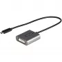 StarTech.com adaptador USB-C a DVI - adaptador dongle USB-C a DVI-D 1920x1200p - USB Type-C a pantalla/monitor DVI - convertidor de vídeo - compatible con Thunderbolt 3 - cable fijo de 12 pulgadas de largo - versión actualizada de CDP2DVI