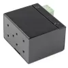 StarTech.com convertidor de medios industrial de fibra óptica a Ethernet - 100 Mbit/s SFP a RJ45/Cat6 - fibra óptica monomodo/multimodo a red de cobre - 12-56 V DC - IP-30 / -40 a +75 °C