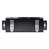 StarTech.com hub USB industrial de 7 puertos 10Gbps con fuente de alimentación, metal, montable, 5x puertos USB-A y 2x USB-C downstream, protección ESD, hub USB alimentado, TAA