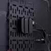 StarTech.com soporte universal para accesorios de TV - soporte de TV y pared ajustable - reproductores multimedia/router/módem/conmutadores AV y extensores/Apple TV - soporte oculto para caja de cables detrás del TV - 5 kg