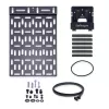 StarTech.com soporte universal para accesorios de TV - soporte de TV y pared ajustable - reproductores multimedia/router/módem/conmutadores AV y extensores/Apple TV - soporte oculto para caja de cables detrás del TV - 5 kg