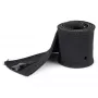StarTech.com funda de gestión de cables de neopreno de 40 pulgadas (1m) con cremallera y hebilla - 1,2 pulgadas (3cm) de diámetro - cubierta/organizador de cables de alimentación/red/AV de ordenador/PC - funda organizadora de cables flexible - negro