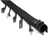 StarTech.com funda de gestión de cables de neopreno de 40 pulgadas (1m) con cremallera y hebilla - 1,2 pulgadas (3cm) de diámetro - cubierta/organizador de cables de alimentación/red/AV de ordenador/PC - funda organizadora de cables flexible - negro