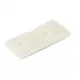 StarTech.com pack de 100 bases para bridas con cinta adhesiva para bridas de 4,6 mm de ancho - bases para bridas de nailon/plástico - bases organizadoras de cables eléctricos/de red / protección contra incendios 94V-2 y listado UL TAA