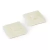 StarTech.com pack de 100 bases para bridas con cinta adhesiva para bridas de 4,6 mm de ancho - bases para bridas de nailon/plástico - bases organizadoras de cables eléctricos/de red / protección contra incendios 94V-2 y listado UL TAA