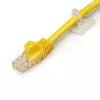 StarTech.com pack de 100 bases para bridas con cinta adhesiva para bridas de 4,6 mm de ancho - bases para bridas de nailon/plástico - bases organizadoras de cables eléctricos/de red / protección contra incendios 94V-2 y listado UL TAA