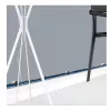 StarTech.com pack de 100 bases para bridas con cinta adhesiva para bridas de 0,21 pulgadas (5,5 mm) de ancho - soportes para bridas de nailon/plástico - soportes organizadores de cables eléctricos/de red / protección contra incendios 94V-2 y certificado UL TAA