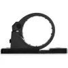 StarTech.com 100 clips de gestión de cables autoadhesivos negros - organizador de cables de red/Ethernet/escritorio de oficina/ordenador - soportes de cables/conductos adhesivos - clip autoadhesivo de nailon UL/94V-2 resistente al fuego