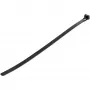 StarTech.com bridas reutilizables de 10 pulgadas (25cm) - 1/4 pulgadas (7mm) de ancho, 2-1/2 pulgadas (65mm) de diámetro de haz, 50lb (22kg) de resistencia a la tracción, bridas de nailon liberables, interior/exterior, 94V-2/UL listado, pack de 100 - negro