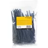 StarTech.com bridas reutilizables de 20 cm - 7 mm de ancho, 50 mm de diámetro de haz, 22 kg de resistencia a la tracción, bridas de nailon liberables, interior/exterior, UL94 V-2 listado, pack de 100 - negro