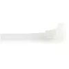 StarTech.com bridas reutilizables de 12 cm - 7 mm de ancho, 30 mm de diámetro de haz, 22 kg de resistencia a la tracción, bridas de nailon liberables, interior/exterior, 94V-2/UL listado, pack de 100 - blanco