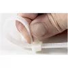 StarTech.com bridas reutilizables de 12 cm - 7 mm de ancho, 30 mm de diámetro de haz, 22 kg de resistencia a la tracción, bridas de nailon liberables, interior/exterior, 94V-2/UL listado, pack de 100 - blanco