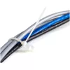 StarTech.com bridas de 6 pulgadas (15 cm) con orificio de fijación - 1/8 pulgadas (3 mm) de ancho, 1-1/2 pulgadas (40 mm) de diámetro de haz, 40 lb (18 kg) de resistencia a la tracción, bridas de nailon 66 autoblocantes con orificio para tornillo, listado UL, pack de 100