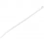 StarTech.com bridas de 10 pulgadas (25 cm) - 1/8 pulgadas (4 mm) de ancho, 2-5/8 pulgadas (68 mm) de diámetro de haz, 50 lb (22 kg) de resistencia a la tracción, bridas de nailon autoblocantes con punta curvada - 94V-2/UL listado, pack de 100 - blanco