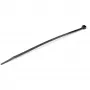 StarTech.com bridas de 20cm - 4mm de ancho, 55mm de diámetro de haz, 22kg de resistencia a la tracción, bridas de nailon autoblocantes con punta curvada - 94V-2/UL listado, pack de 100 - negro