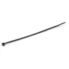 StarTech.com bridas de 20cm - 4mm de ancho, 55mm de diámetro de haz, 22kg de resistencia a la tracción, bridas de nailon autoblocantes con punta curvada - 94V-2/UL listado, pack de 100 - negro