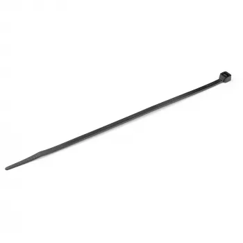 StarTech.com bridas de 20 cm - 4 mm de ancho, 55 mm de diámetro de haz, 22 kg de resistencia a la tracción, bridas de nailon autoblocantes con punta curvada - 94V-2/UL listado, pack de 1000 - negro
