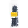 StarTech.com bridas de 25 cm - 4 mm de ancho, 68 mm de diámetro de haz, 22 kg de resistencia a la tracción, bridas de nailon autoblocantes con punta curvada - 94V-2/UL listado, pack de 100 - negro