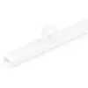 StarTech.com canaleta de cables sólida con cinta adhesiva y tapa, 3/4 pulgadas (19 mm) de ancho x 1/2 pulgadas (13 mm) de alto - 1,8 m de longitud, kit de ocultación de cables de red/alimentación de PVC - sistema de canaleta de pared, listado UL