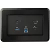 StarTech.com docking station para sala de conferencias - dock universal para portátil - HDMI 4K, Power Delivery 60W, hub USB, GbE, audio - caja de conectividad de mesa para espacios de colaboración de reuniones/salas de juntas