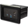 StarTech.com docking station para sala de conferencias - dock universal para portátil - HDMI 4K, Power Delivery 60W, hub USB, GbE, audio - caja de conectividad de mesa para espacios de colaboración de reuniones/salas de juntas