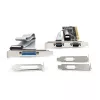 StarTech.com Tarjeta combo PCI serie paralelo con dos puertos serie RS232 (DB9) y 1 puerto paralelo LPT (DB25) – Tarjeta adaptadora combo PCI – Controlador de tarjetas de expansión PCI – Tarjeta PCI a impresora