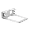StarTech.com Soporte para portátil - Soporte elevador 2 en 1 para portátil o soporte vertical - Ideal para ultrabooks y MacBook Pro/Air - Soporte ergonómico inclinado para portátil de escritorio - Plata, aluminio