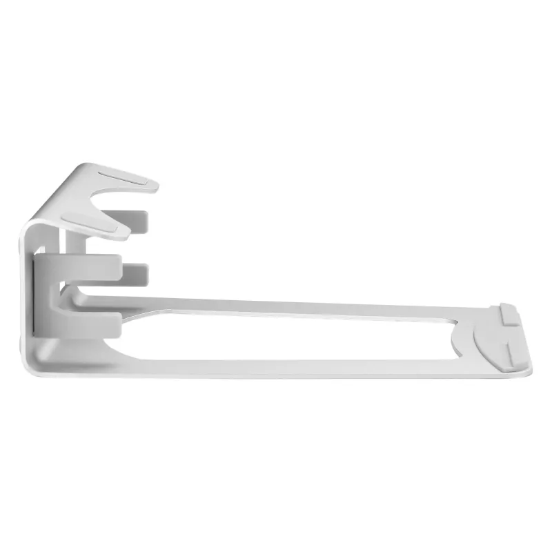 StarTech.com Soporte para portátil - Soporte elevador 2 en 1 para portátil o soporte vertical - Ideal para ultrabooks y MacBook Pro/Air - Soporte ergonómico inclinado para portátil de escritorio - Plata, aluminio