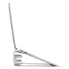 StarTech.com Soporte para portátil - Soporte elevador 2 en 1 para portátil o soporte vertical - Ideal para ultrabooks y MacBook Pro/Air - Soporte ergonómico inclinado para portátil de escritorio - Plata, aluminio