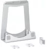 StarTech.com Soporte para portátil - Soporte elevador 2 en 1 para portátil o soporte vertical - Ideal para ultrabooks y MacBook Pro/Air - Soporte ergonómico inclinado para portátil de escritorio - Plata, aluminio
