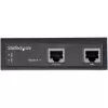 StarTech.com Inyector PoE Gigabit Ethernet industrial - 30W 802.3at PoE+ midspan 48V-56VDC inyector adaptador Power over Ethernet para carril DIN - -40C a +75C cámaras/sensores/WLAN