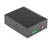 StarTech.com Inyector PoE Gigabit Ethernet industrial - 30W 802.3at PoE+ midspan 48V-56VDC inyector adaptador Power over Ethernet para carril DIN - -40C a +75C cámaras/sensores/WLAN