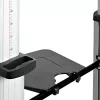 StarTech.com Carro de TV doble para televisores VESA de 37-60 pulgadas hasta 110lb/50kg cada uno - Soporte de TV ajustable en altura, carro móvil para pantallas con bandejas para equipos - Carro de TV con ruedas - Soporte de TV con ruedas