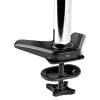 StarTech.com Soporte de monitor de escritorio para pantalla VESA única de hasta 32 pulgadas o 49 pulgadas ultrawide 8kg – articulado y ajustable en altura – pinza en C, paso por mesa – brazo para monitor único