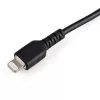 StarTech.com Cable USB-A a Lightning negro resistente de 30cm – Cable de carga/sincronización USB Type-A a Lightning de fibra de aramida heavy-duty – Certificado Apple MFi iPad/iPhone 12