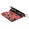 StarTech.com Tarjeta PCIe con puerto serie y paralelo – Tarjeta adaptadora combo PCI-Express con 1 puerto paralelo DB25 y 1 puerto serie RS232 – Tarjeta de expansión/controladora – Tarjeta PCIe para impresora