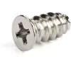 StarTech.com Pack de 50 tornillos M5 – Tornillos para ventilador de carcasa de ordenador/PC de 10 mm de largo – Tornillos autoperforantes de montaje para ventilador de carcasa de PC – Cabeza Phillips/plana – Compatibles con orificios para ventilador M5 – Acero galvanizado